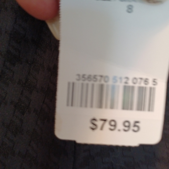 LE Chateau Modern Fit Straight Leg Pant Houndsooth Pattern - Picture 10 of 13